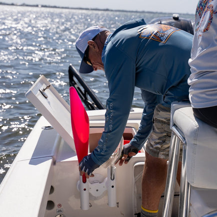 Pro Series 2-Rod Holder - In use